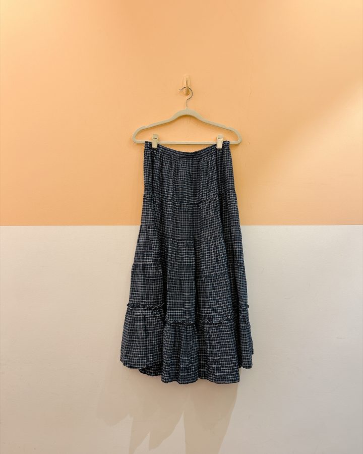 Saia xadrez azul Kinchi Blue M