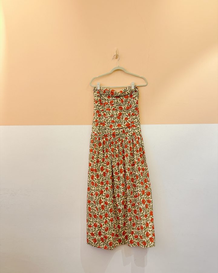 Vestido midi flores Nuska M