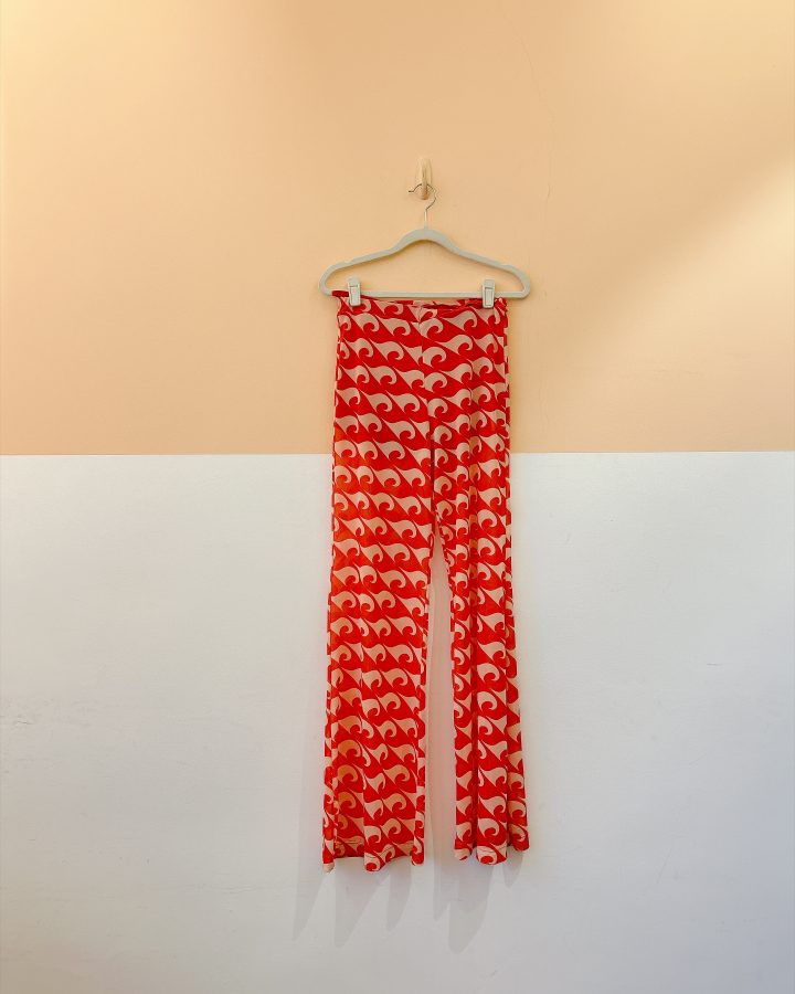Calça tule estampa vermelha Dress To XPP
