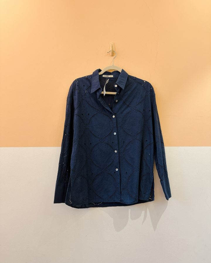 Camisa laise marinho Hering P