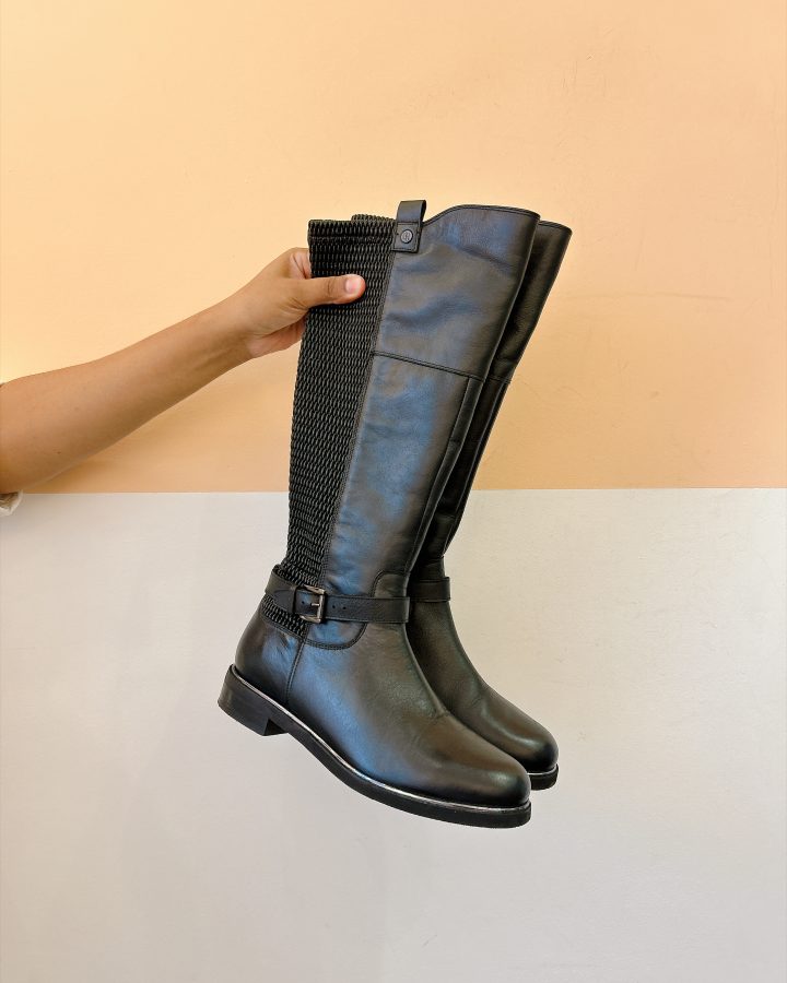 Bota montaria preta Varese 35