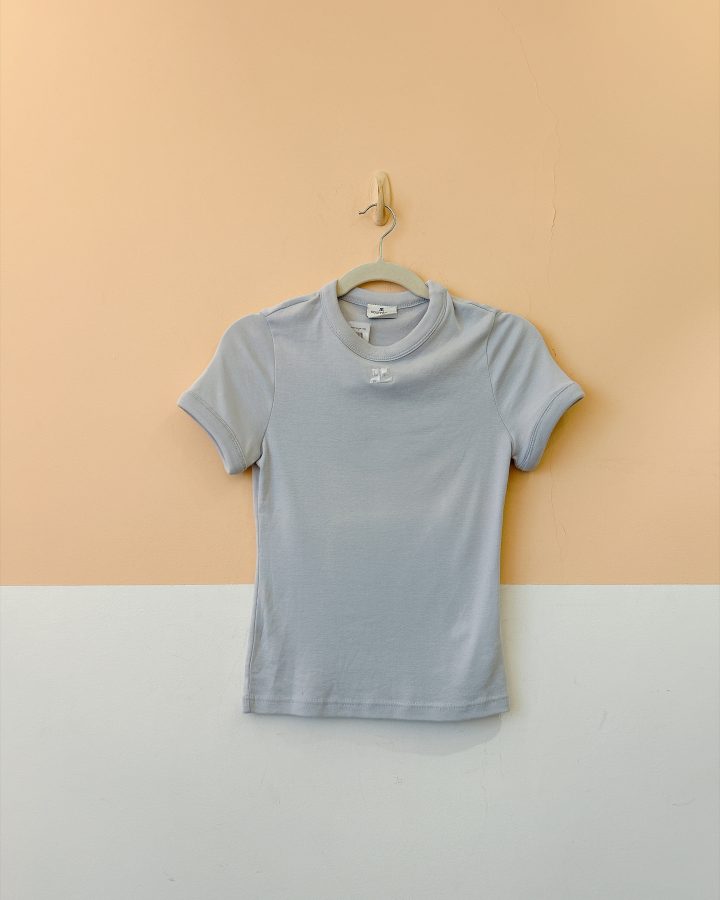 Tshirt malha cinza Courreges P