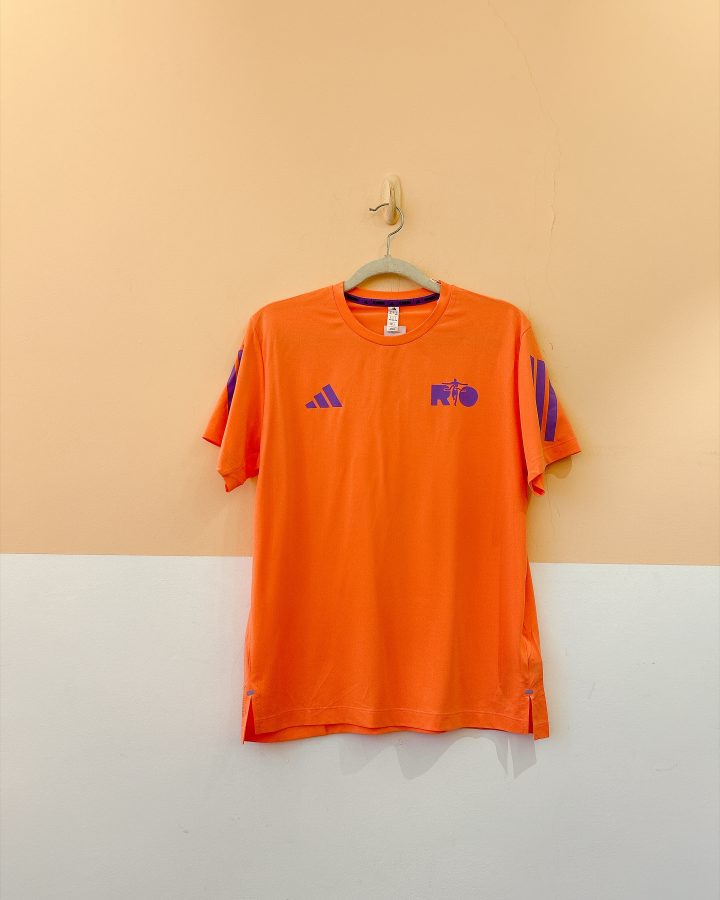 Blusa laranja Adidas P