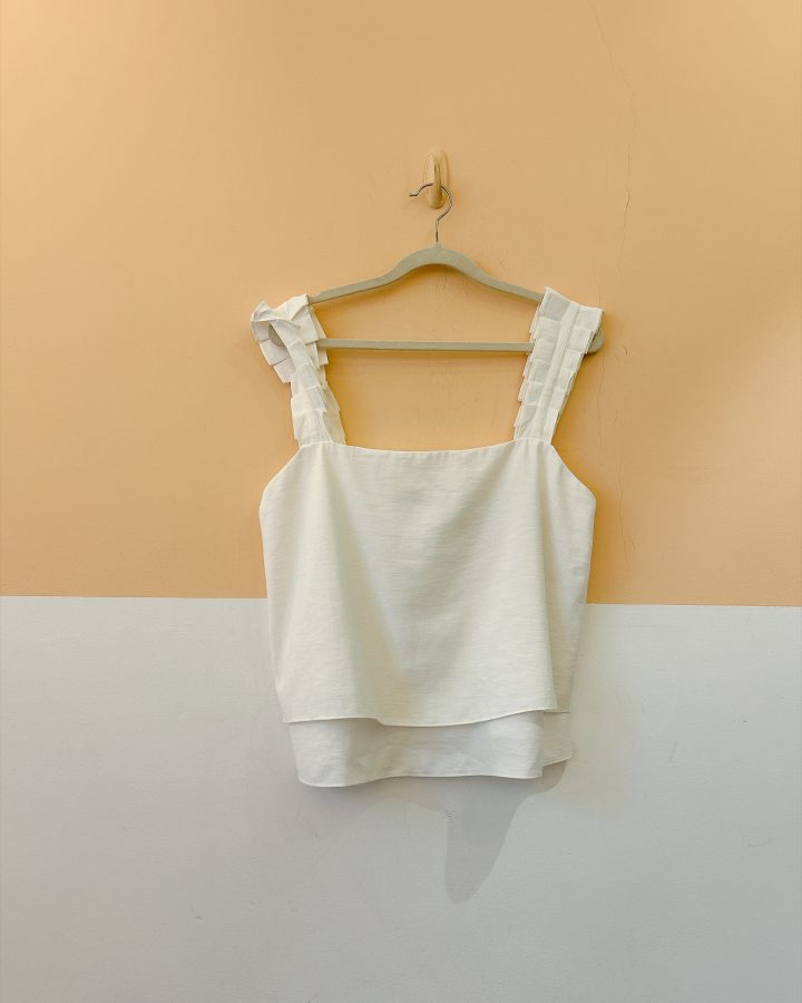 Top branco alça IT M