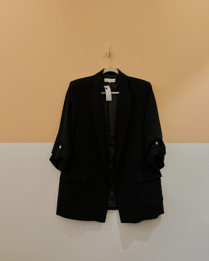 Blazer preto Zara GG