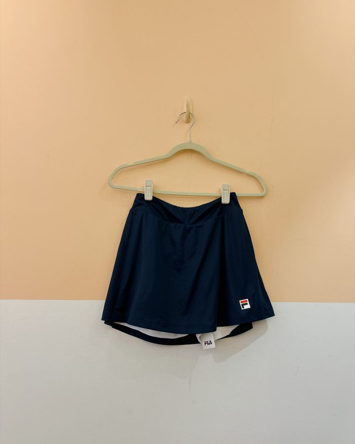 Short saia fitness marinho Fila P
