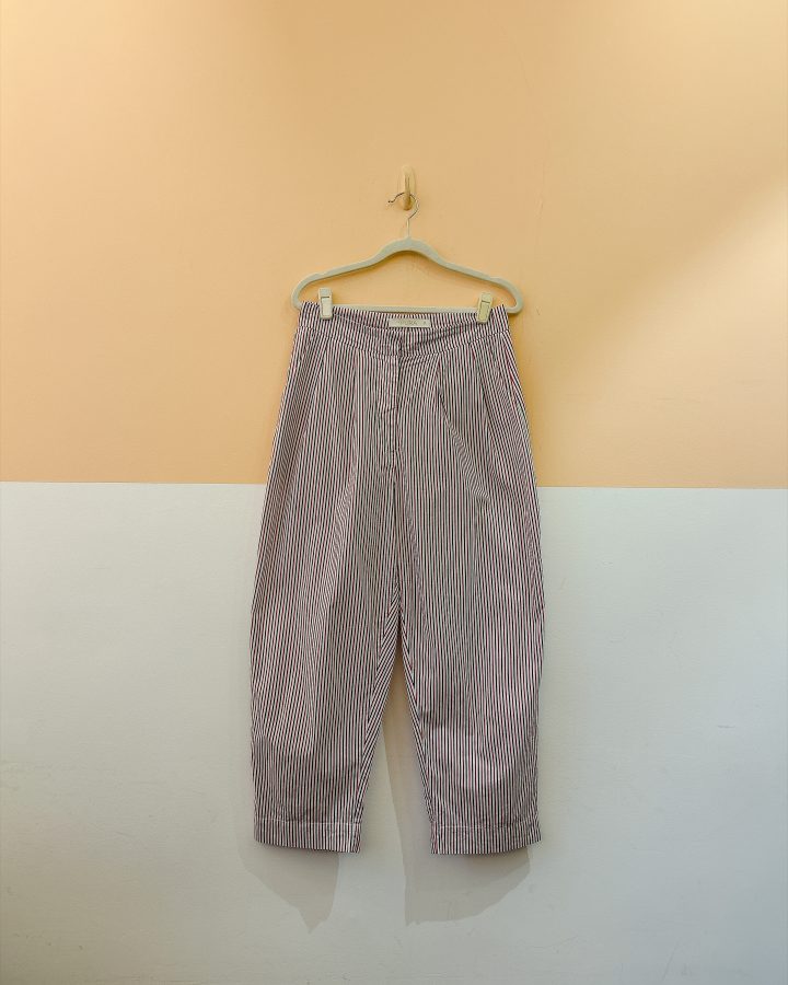 Calça listrada Pura P
