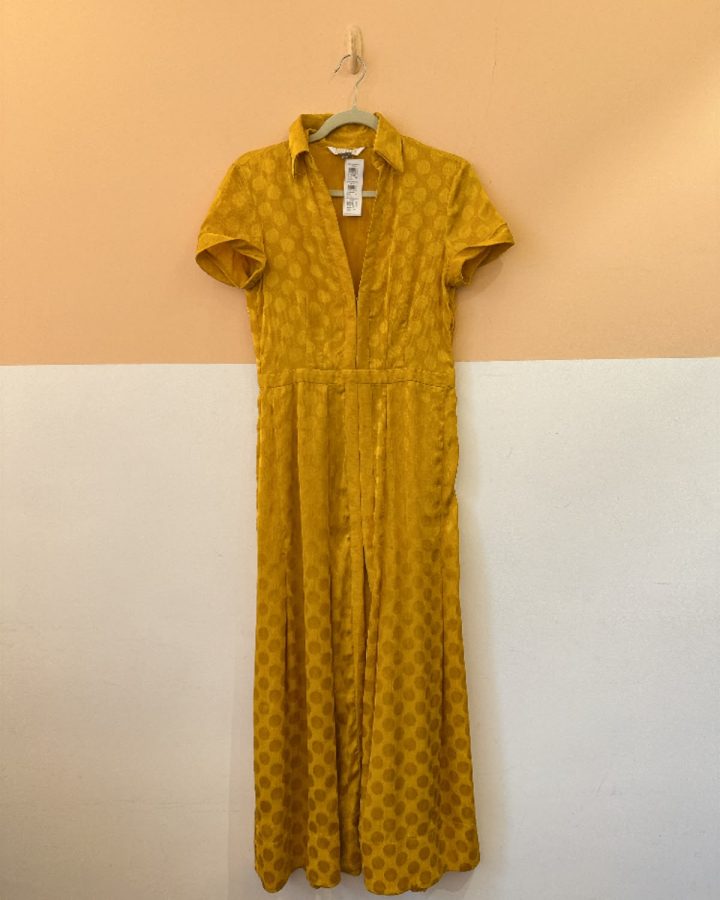 Vestido amarelo bolas Agilitá 38