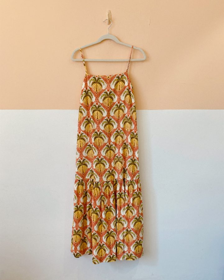 Vestido midi estampado Farm P