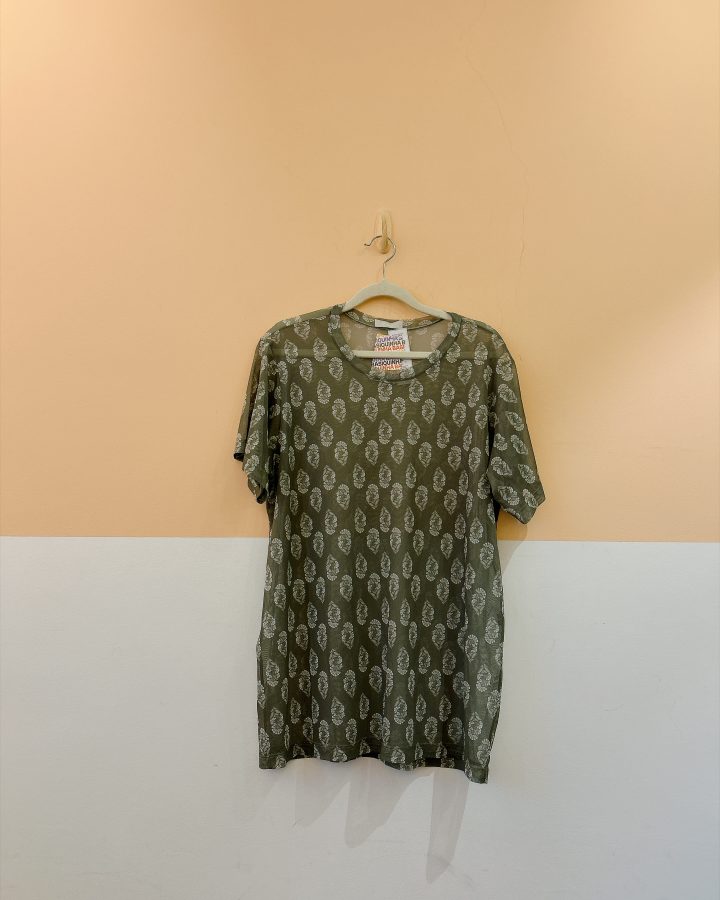 Blusa alongada tule verde Ideologic GG