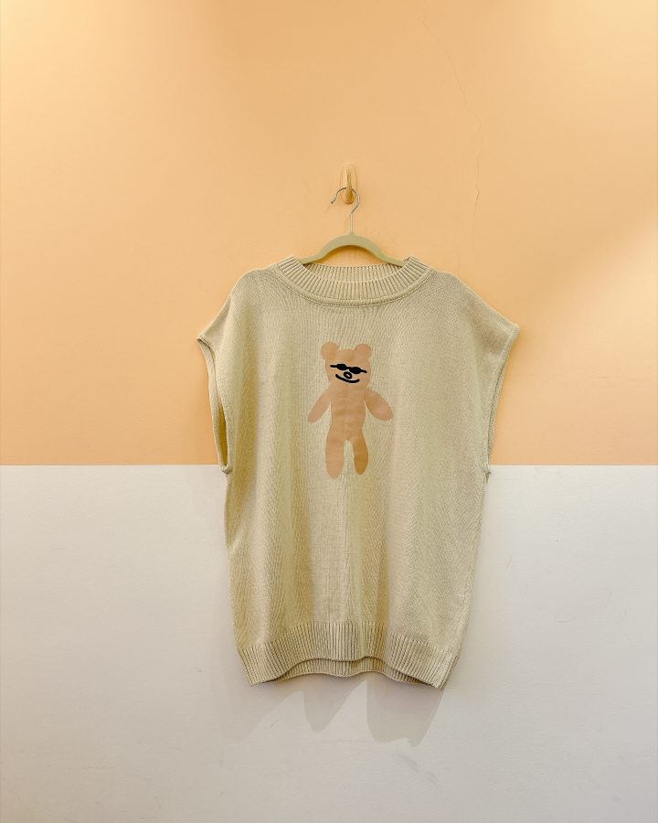 Tricot bege ursinho Ppaayyss GG