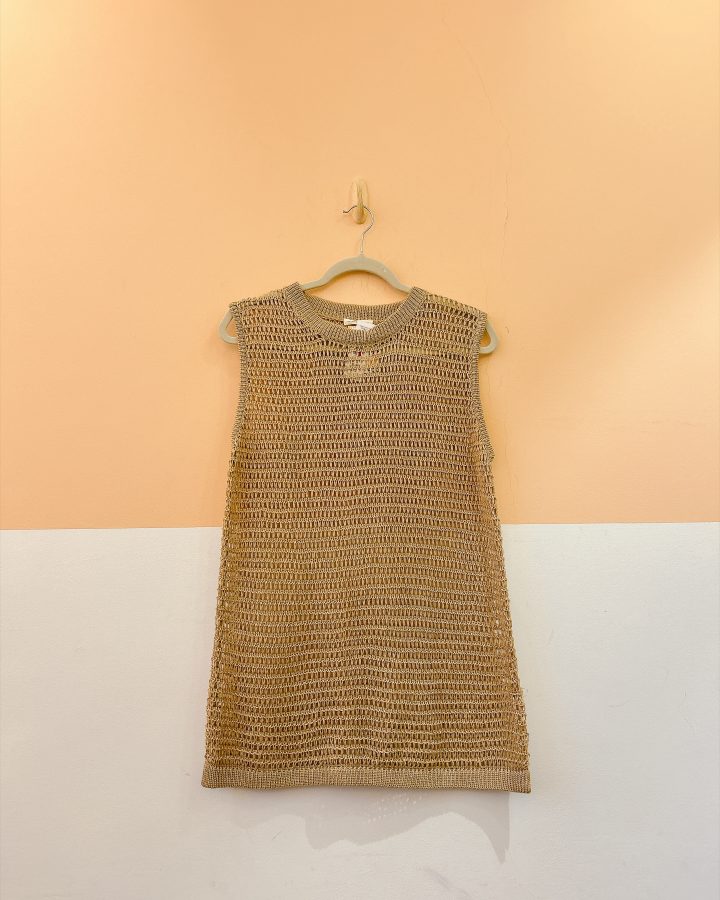 Regata crochet bege longa Renner G