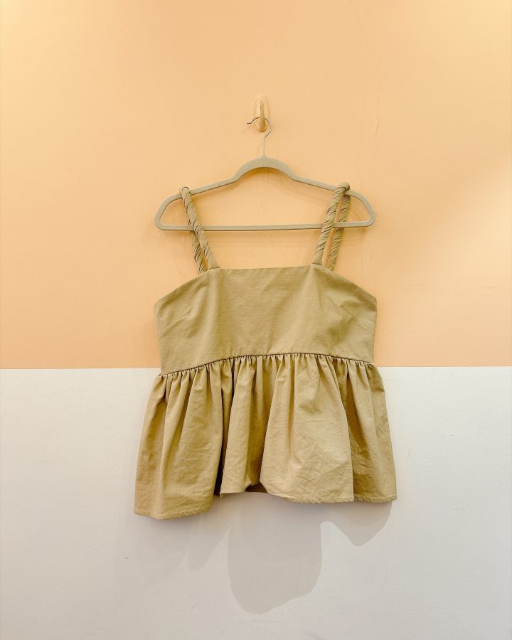 Blusa peplum alça torcida Açude 42