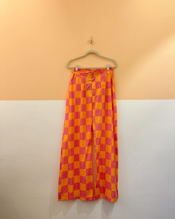 Pantalona laranja/rosa Sanka G