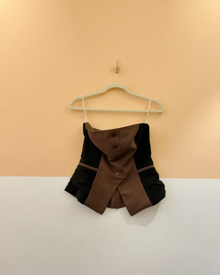Corset marrom/preto NV PP