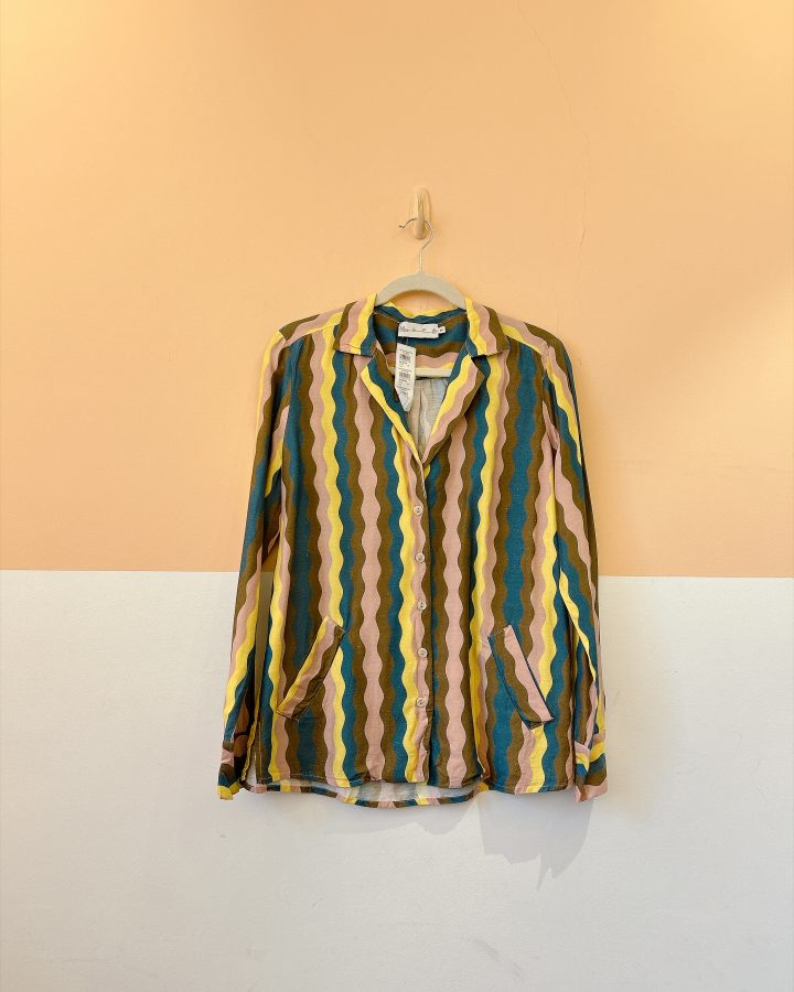 Camisa estampada colorida MAPA 36