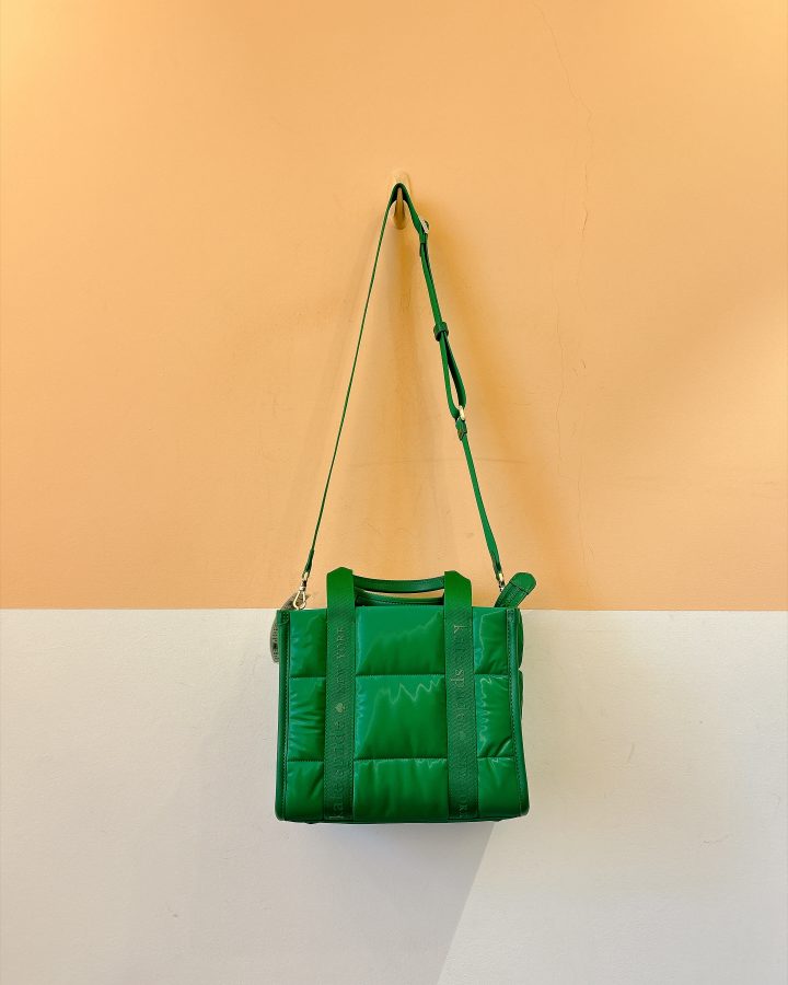 Bolsa nylon verde Kate Spade