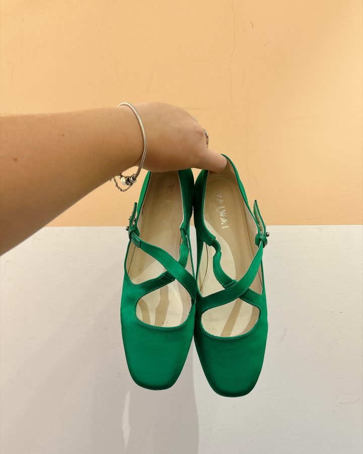 Sapatilha verde Wai Wai 38