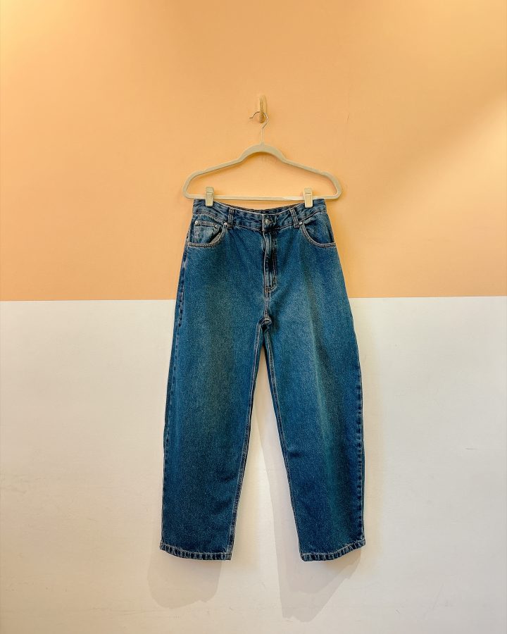 Calça jeans barrel nadine NV 38