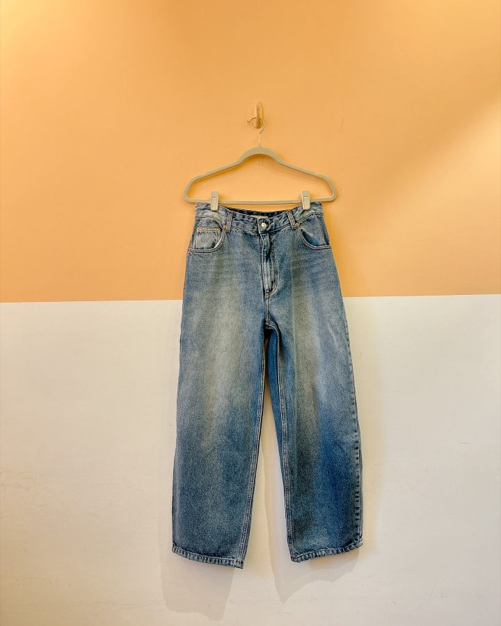 Calça jeans barrel nadine NV 38